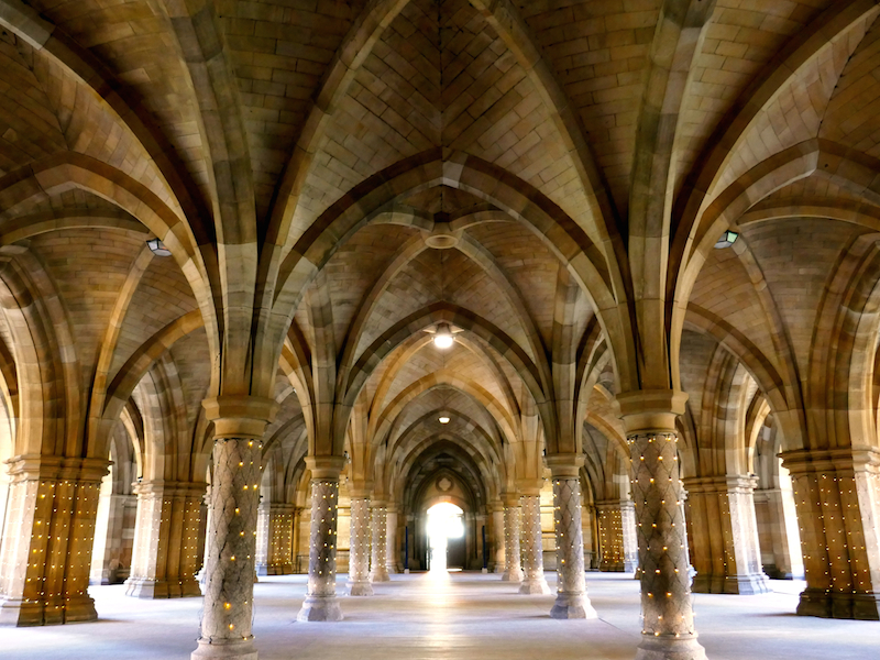 cloisters - Glasgow car-free adventures