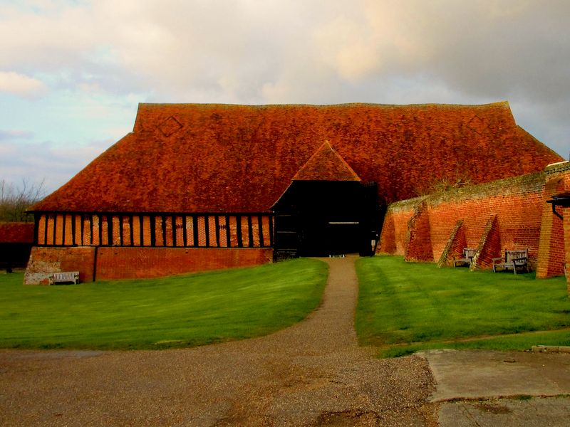 barn at Cressing Temple -Braintree car-free adventures