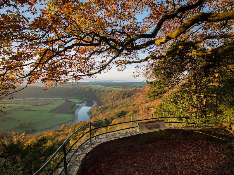 Wye Valley - Autumn colour car-free trips